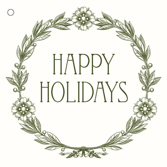 Happy Holidays Gift Tags