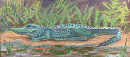Elaine Gleason Toothless Alligator