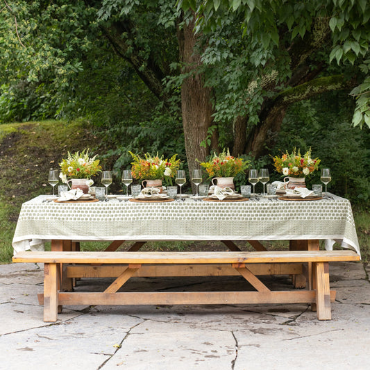 Elise Fern Tablecloth, 60x12