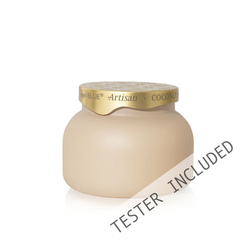 Coconut Santal Artisan Terrazza Velluto Signature Candle PK-W-Tester